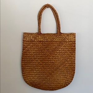 Flat Palm Leaf Tote